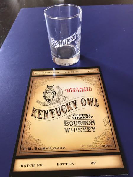 Kentucky Owl Shot Glass